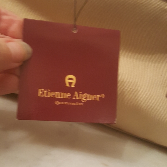 Etienne Aigner Canvas Collection Bag - Picture 10 of 11